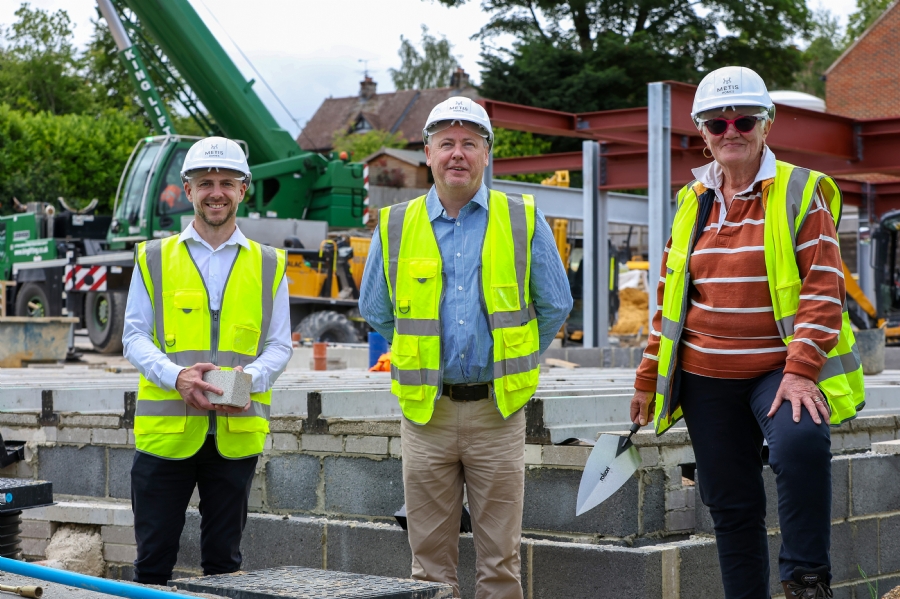 Construction Underway at The Fourteen Development in Central Alresford