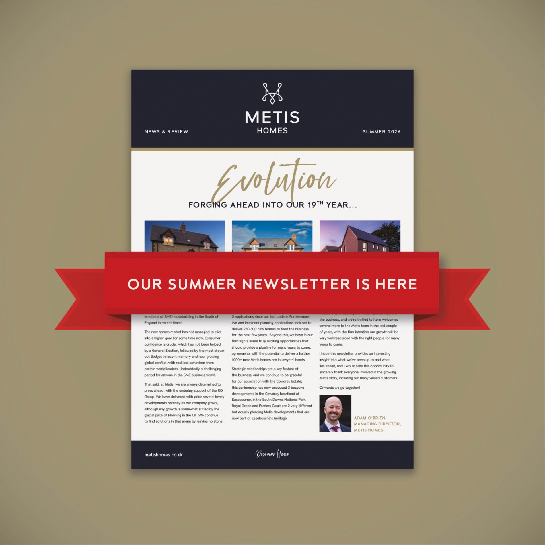 Our Summer 2026 Newsletter Has Arrived